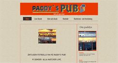 Desktop Screenshot of paddyspub.eu