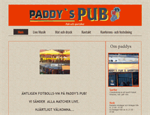 Tablet Screenshot of paddyspub.eu