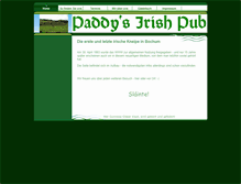 Tablet Screenshot of paddyspub.de