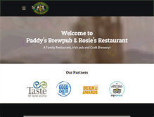 Tablet Screenshot of paddyspub.ca